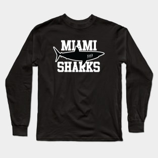 Miami Sharks shirt (Any Given Sunday, Willie Beamen) Long Sleeve T-Shirt